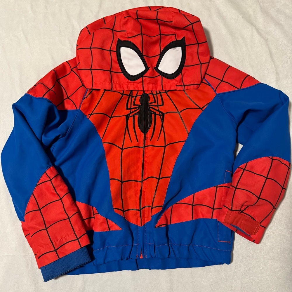 Disney Marvel Spiderman Jacket Size 7/8
